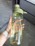 希乐（cille）塑料水杯大容量夏季男女学生运动便携tritan茶水分离杯子860ml 实拍图