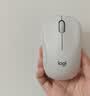 罗技（Logitech）M196 无线蓝牙鼠标 办公鼠标 笔记本商务办公家用 小巧便携 对称手型 珍珠白 实拍图