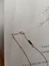 纪梵哲轻奢四叶草项链女士玛瑙吊坠首饰纪念日表白生日礼物送女友老婆 四叶草红玛瑙项链(附近仓次日达) 实拍图