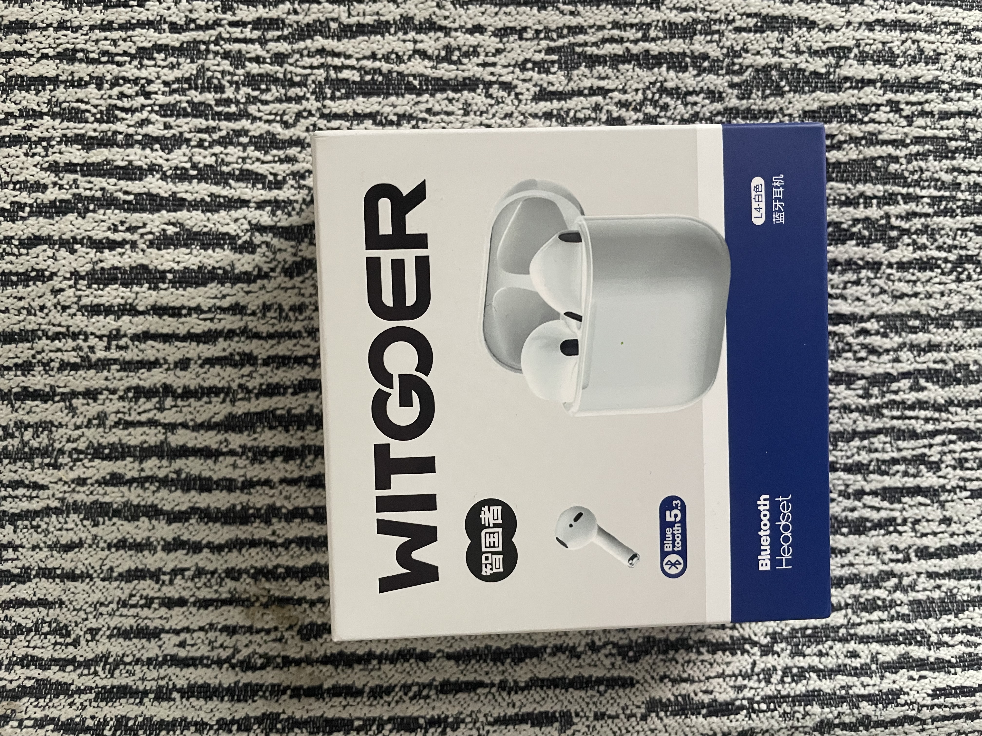 WITGOER【热销1000W+】蓝牙耳机适用于苹果17pro/iphone无线降噪2026最新款超长续航半入耳式运动华为小米 实拍图