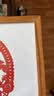 维佳实木a4画框墙面装饰画框木质海报油画外框装裱框挂墙展示a3相框 柚木色【实木外框】 16寸挂墙-可放30.5*40.6厘米 实拍图