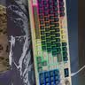 狼途L98薄膜键盘 98键 静音键盘游戏电竞电脑办公键盘有线无线蓝牙三模 Gasket结构 RGB灯效复古灰 实拍图