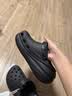 卡骆驰（CROCS）经典泡芙Clog男女一脚蹬懒人沙滩洞洞鞋 黑色 35 实拍图
