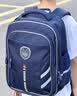 Edison爱迪生小学生书包男护脊反光大容量英伦风校园儿童背包2506-1 实拍图