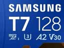 三星（SAMSUNG）128GB TF(MicroSD)内存卡T7 适配运动相机Pocket监控行车记录仪耐久卡 支持4K视频 读170MB/s 实拍图