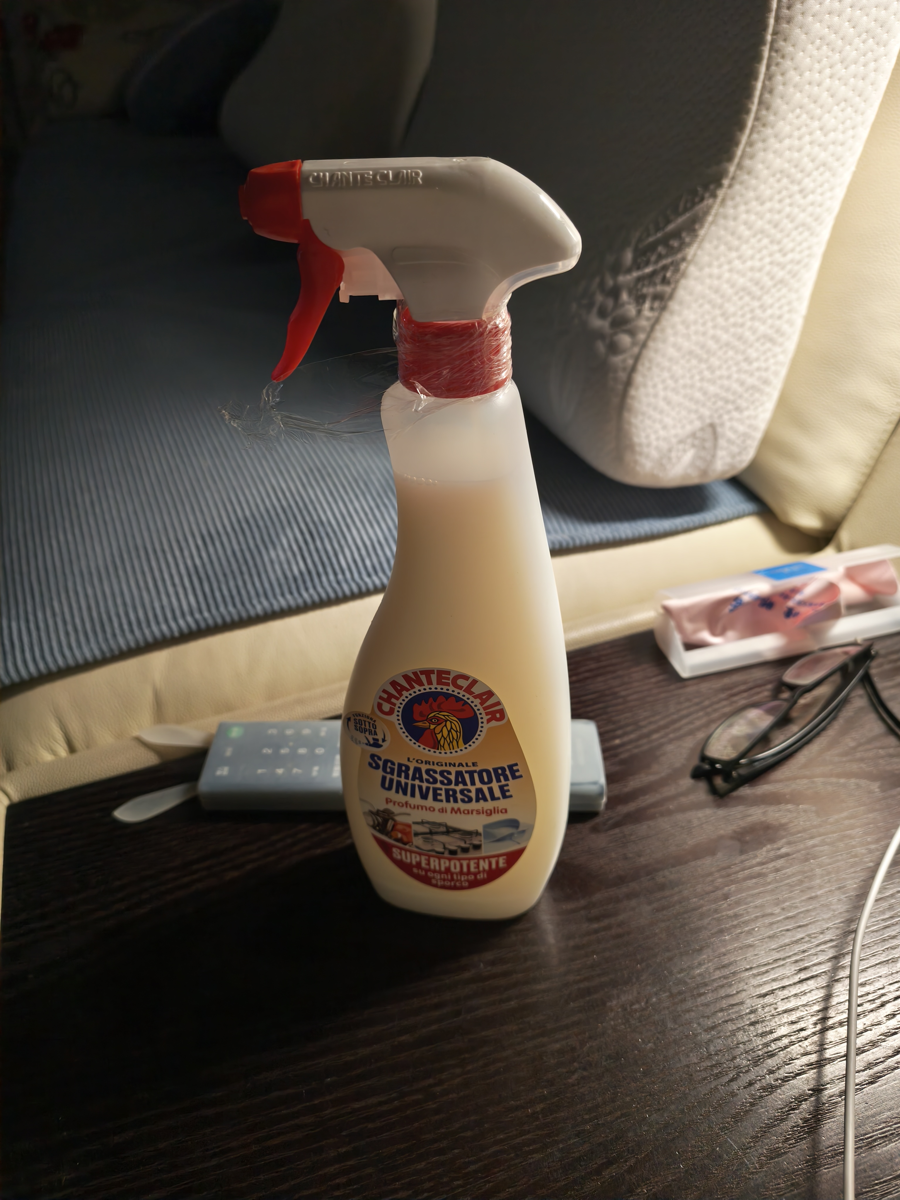 大公鸡管家（CHANTE CLAIR）多功能油污净600ml 马赛皂香强力厨房重油污清洁剂油烟机净 实拍图