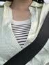 宜而爽【显瘦条纹】吊带背心女士秋季内搭打底百搭遮副乳可外穿无袖T恤 实拍图