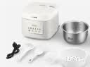 美的（Midea）电饭煲 3L家用电饭锅 316L不锈钢无涂层煮饭锅 2-3人智能预约0涂层煲汤煮粥MB-RE387S 实拍图