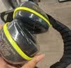 代尔塔经典隔音耳罩 防噪音 睡眠耳机工业降噪26db 车间工作射击打鼓睡觉学习 103006 新款灰色(耳塞1付+眼罩1只) 实拍图