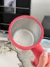格米（germ）Pingu企鹅玻璃内胆保温杯吸管水杯女高颜值咖啡杯双胆杯490ML落日 实拍图