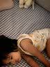贝瑞加（Babyprints）宝宝背心2件装夏季儿童无袖T恤纯棉吊带上衣轻薄柔软打底 黄90 实拍图