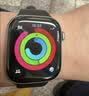 Apple/苹果 Watch S11 智能手表GPS+蜂窝款42毫米银色铝金属表壳雾紫色运动型表带S/M MF9G4CH/B 实拍图