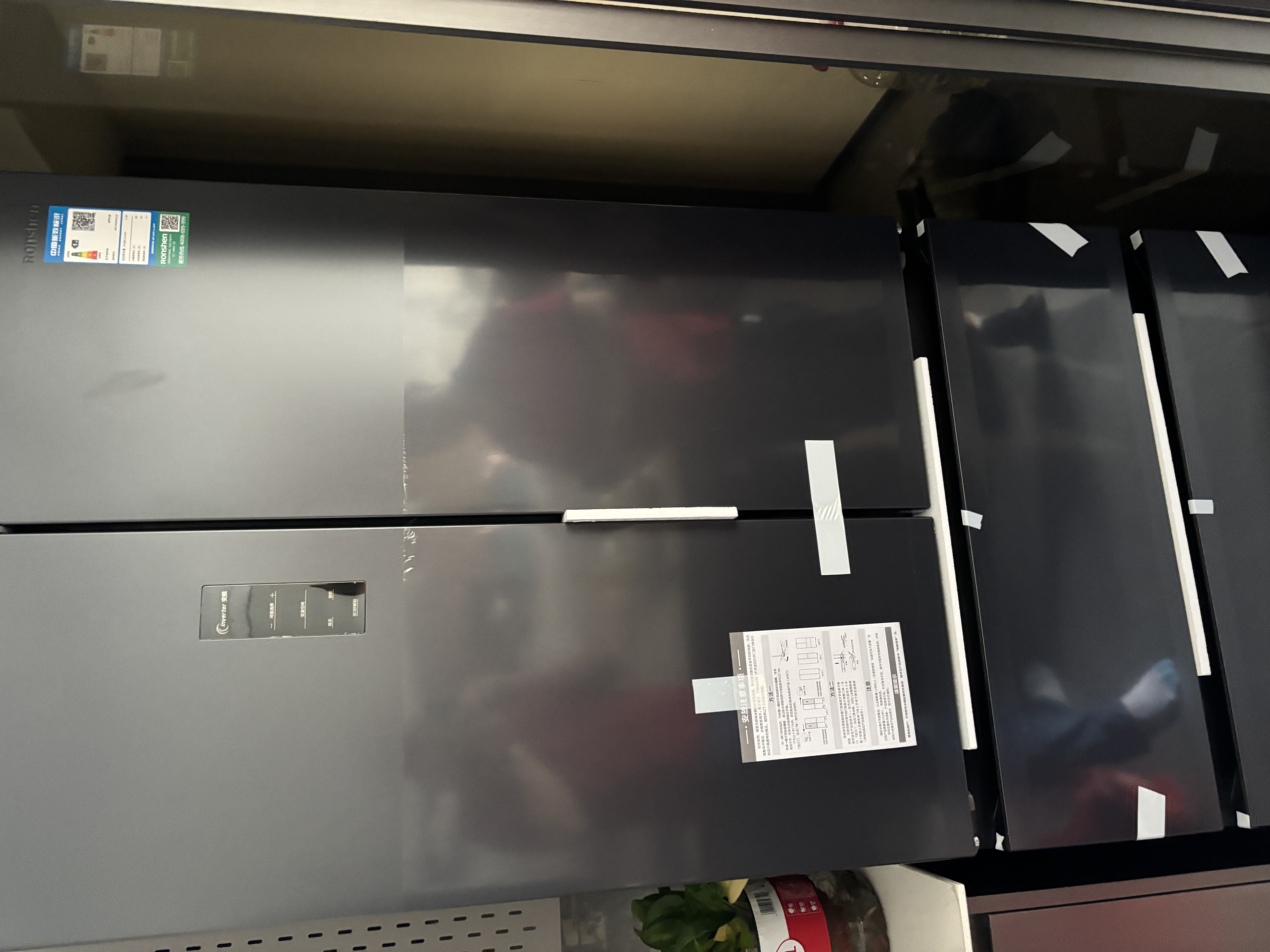 容声460升法式多门四开门【80cm宽】超薄零嵌入净味小户型家用冰箱一级能效BCD-460E30FZLAD国家补贴 460L法式双变频净味超薄嵌入款 实拍图