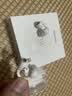 唐麦（Tonemay）Q8耳夹开放式蓝牙耳机骨传导概念AI翻译通话降噪无线不入耳跑步运动挂耳防汗电竞游戏高续航礼物白 实拍图