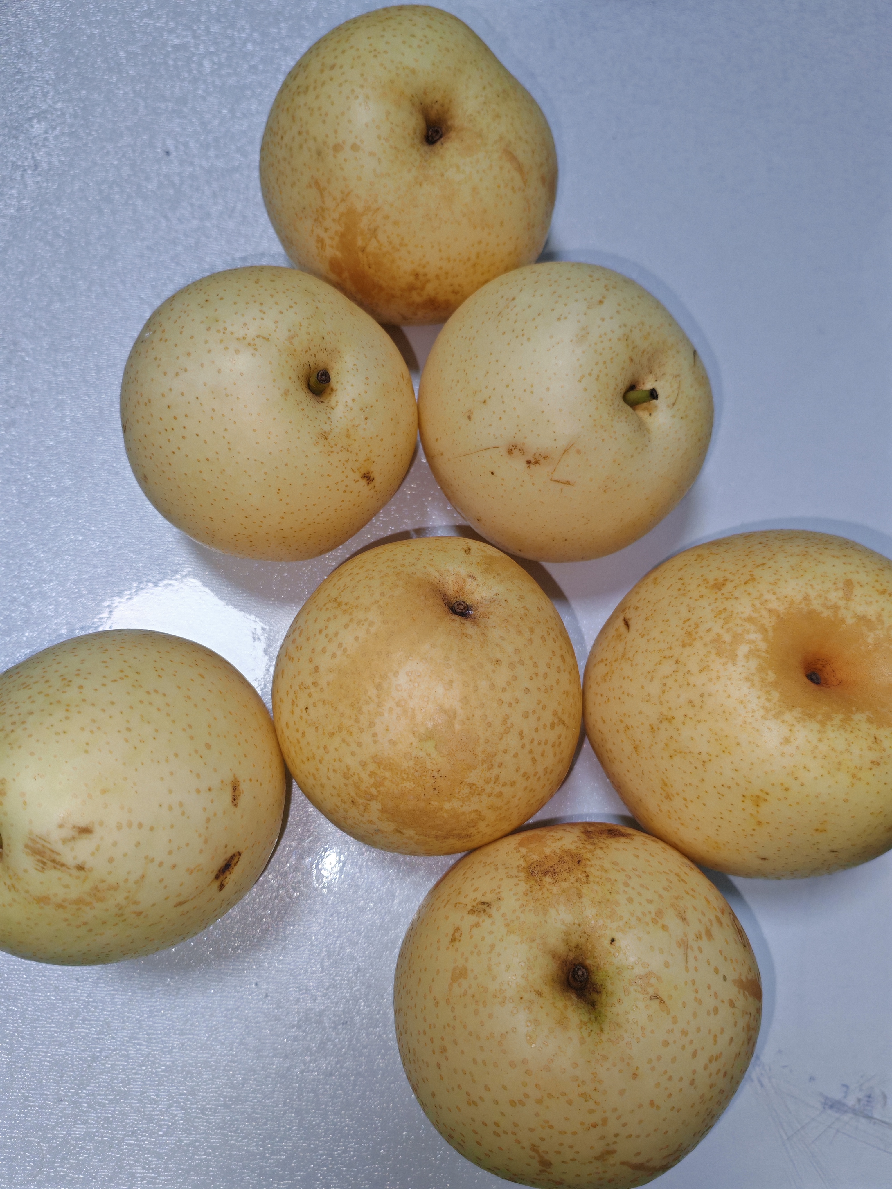 河北水果皇冠梨香甜酥脆多汁特产梨子生鲜 单果200g+净重4.5斤 实拍图