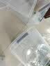 禧天龙塑料透明收纳箱加厚衣物玩具整理箱大号55升 3个装 带轮 实拍图