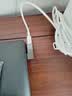 Delippo联想电脑方口转接头Type-C转方口100W适用90W/65W45W笔记本Thinkpad电脑电源充电线 实拍图