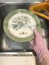 双枪纯丁腈手套【加长加厚】厨房家用一次性食品级橡胶手套耐用清洁 实拍图