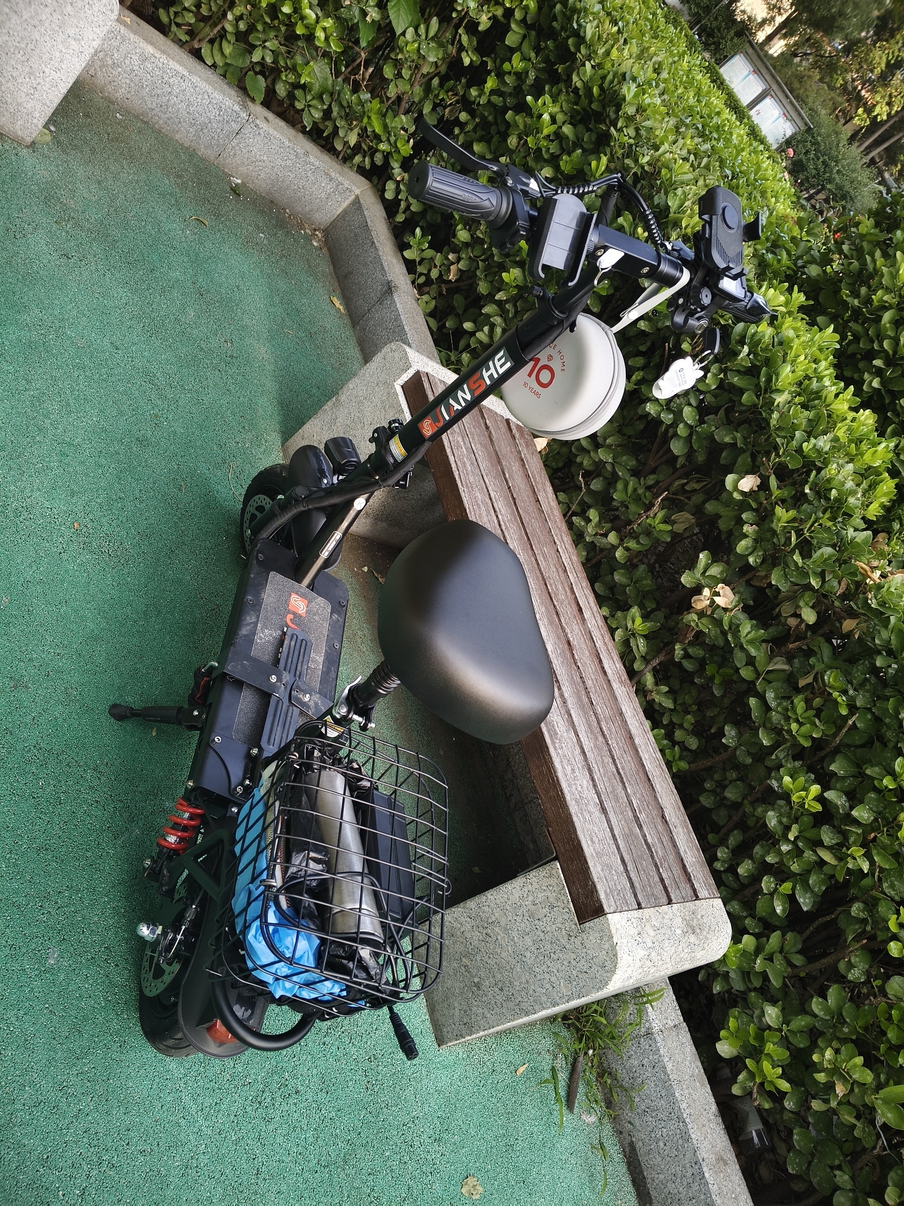 建设电动滑板车成人可折叠两轮小型便携代驾折叠滑板车迷你踏板车锂电池学生代步车 48V铝奢版-1500W-240公里-带座-送AI遥控 实拍图