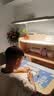 龙承匠人儿童学习桌椅套装可升降写字书实木桌中小学生3-18岁桌课椅子K80 【全光谱大路灯】0.8米实木桌+自动追背椅咖 赠学习大礼包 实拍图