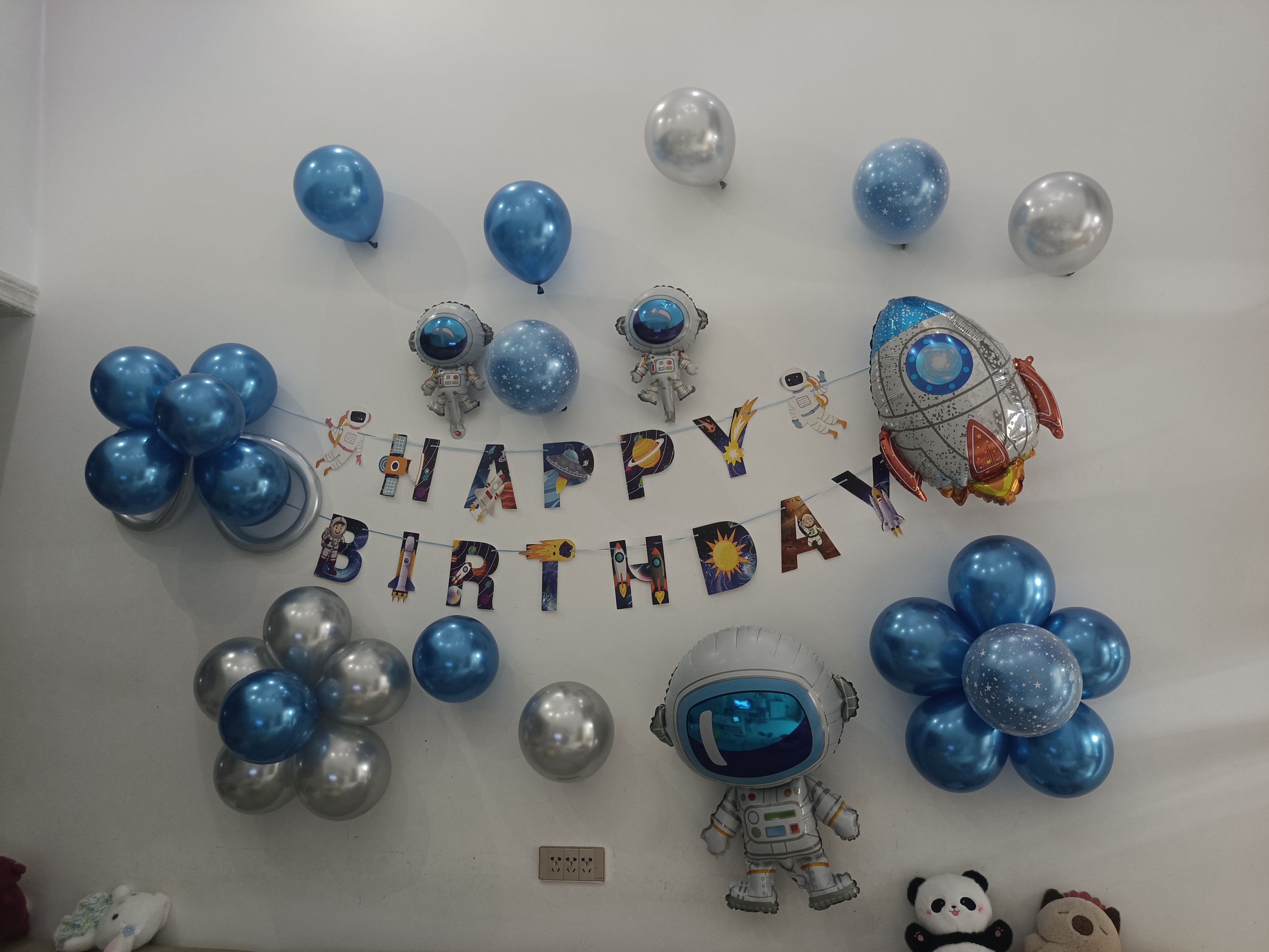 极度空间生日场景布置男孩生日气球道具氛围布置场景儿童派对装饰 实拍图