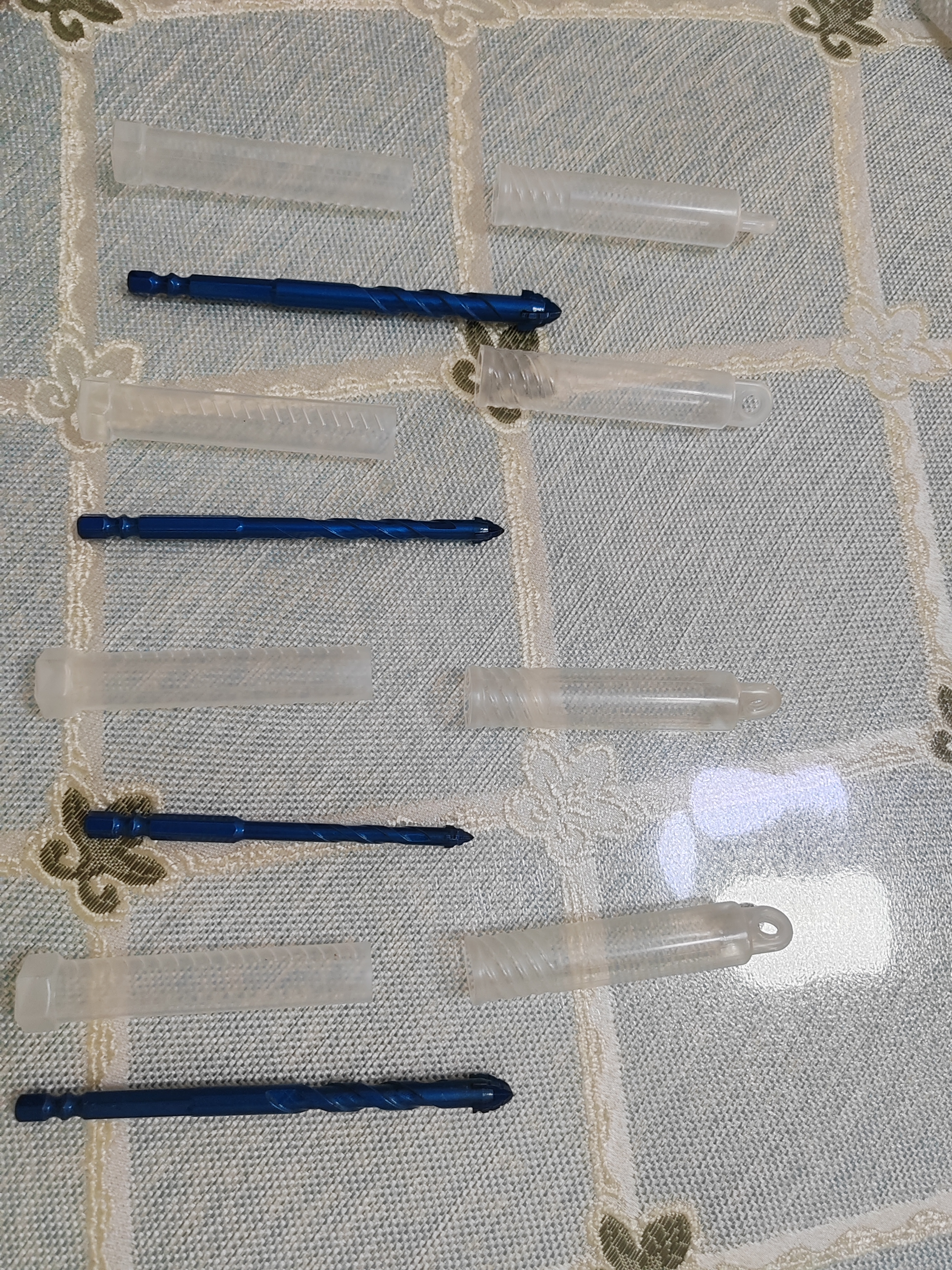 欧莱德四刃锯齿偏心钻头手电钻打孔大理石全瓷瓷砖专用钻头合金三角钻 实拍图