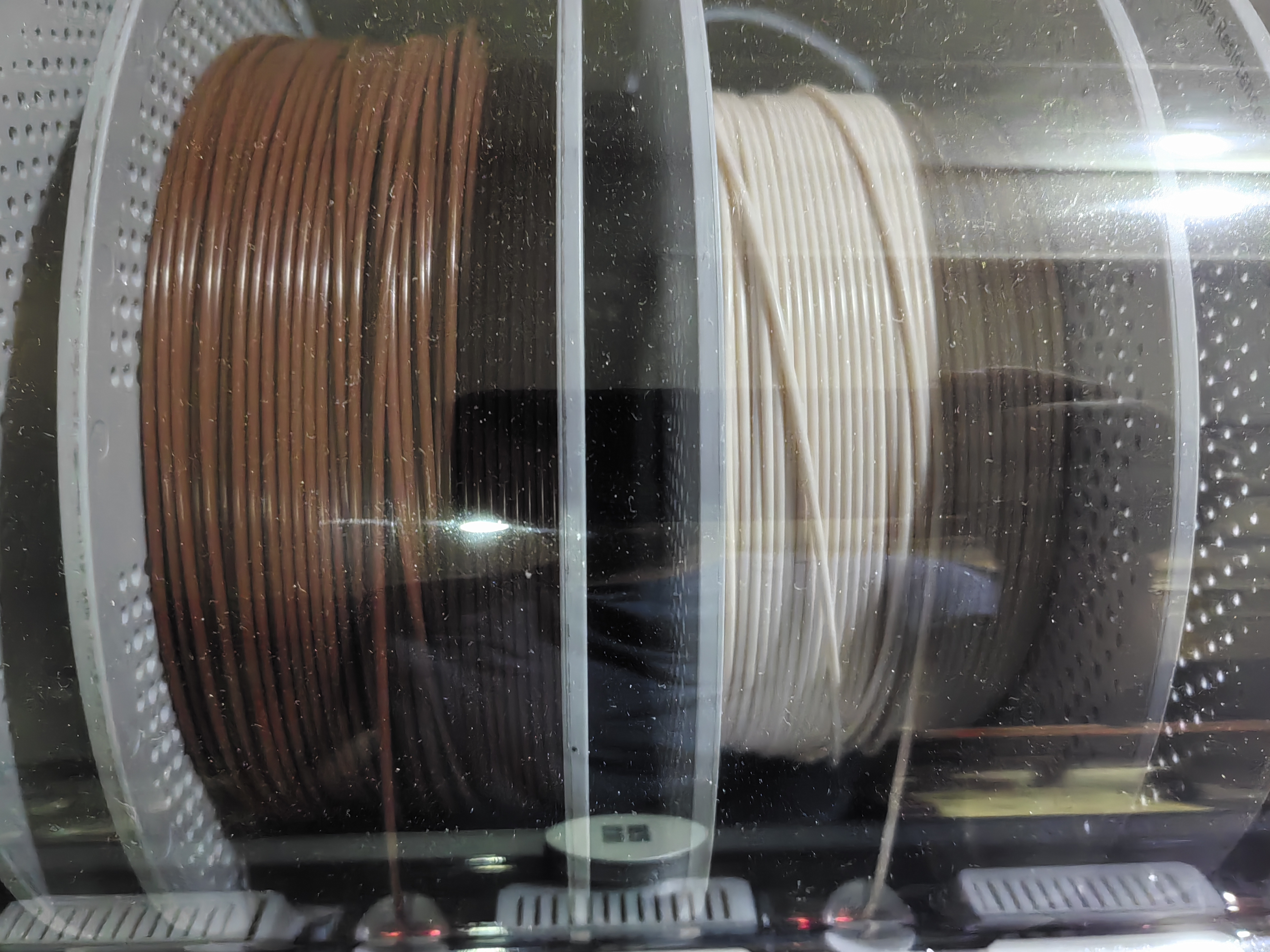 拓竹PLA Basic基础 3D打印耗材 高韧性易打印 RFID智能参数识别--净重1kg 棕色10800 无料盘 实拍图