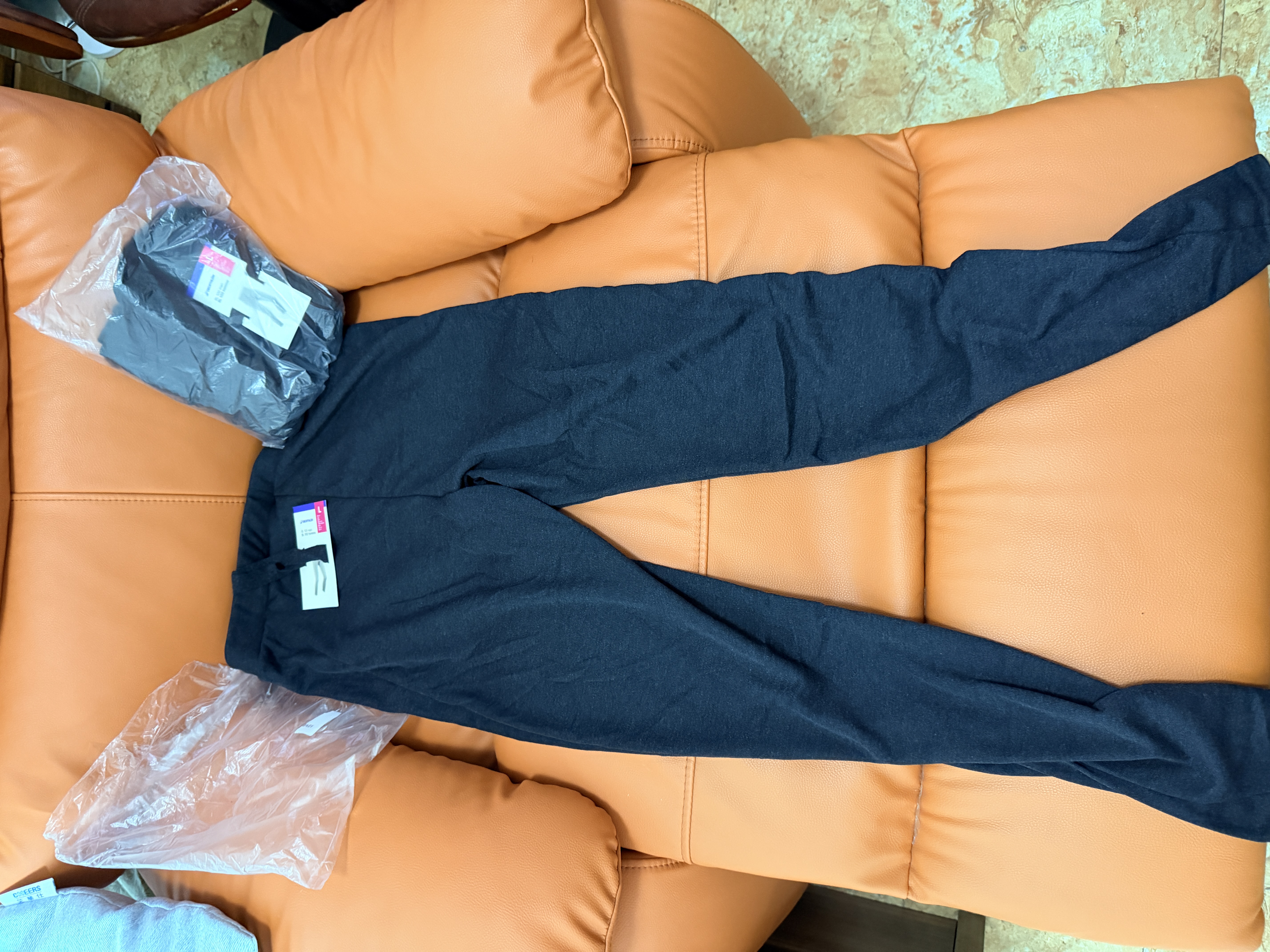 迪卡侬（DECATHLON）保暖内衣男女秋衣秋裤速干防寒滑雪上衣裤子套装- BL 100 SKI100 【男士】黑色下装（紧身） L 实拍图