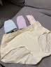 红豆内裤女纯棉抑菌裆女士内裤棉氨中腰三角裤4条装 组合一170 实拍图