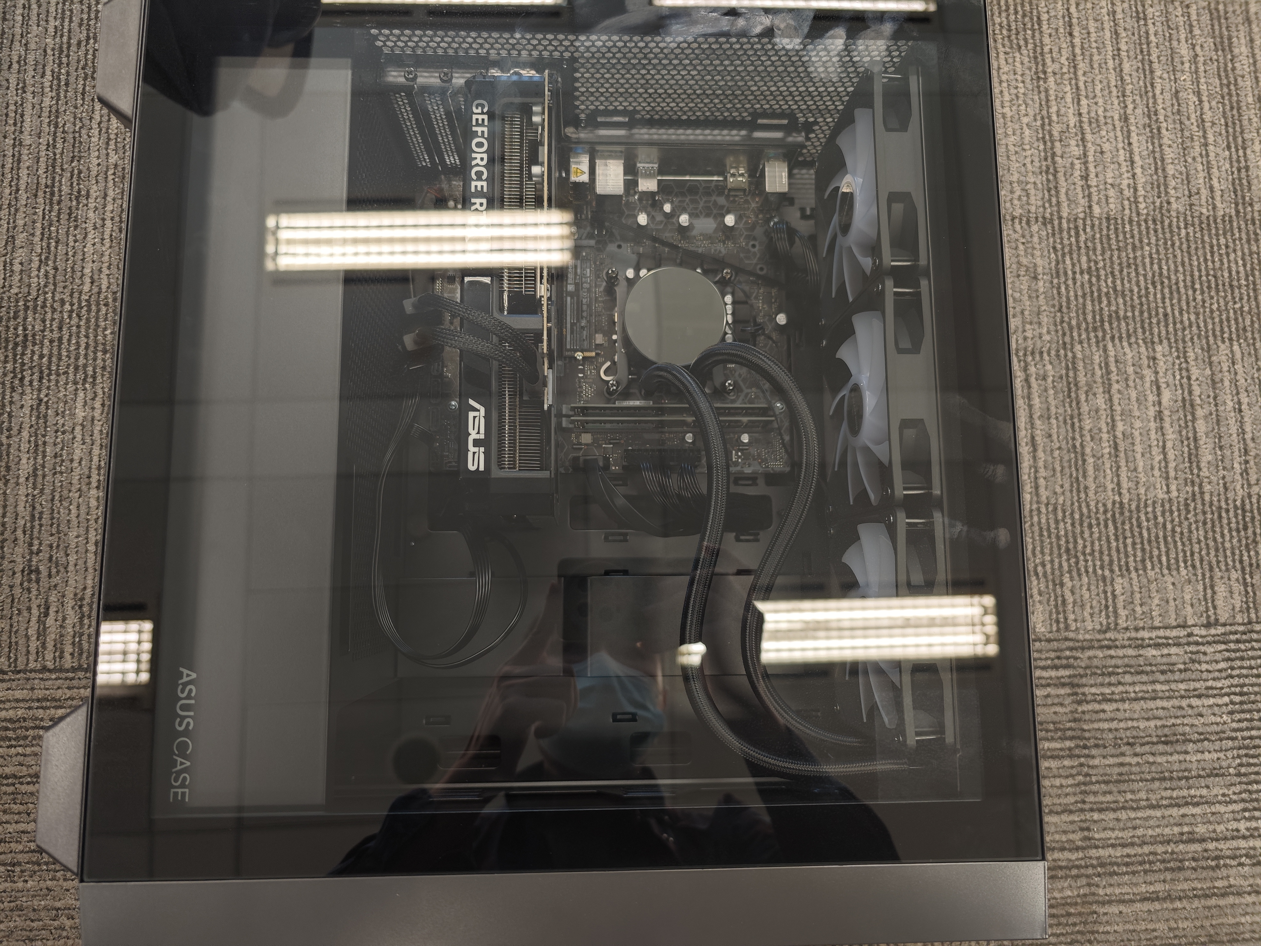 华硕全家桶追影i7 14700KF/U7 265KF/RTX5060Ti/5070Ti/5080三角洲游戏台式电脑diy主机组装电脑整机 规格六丨i7 14700KF/RTX5070 热销 实拍图