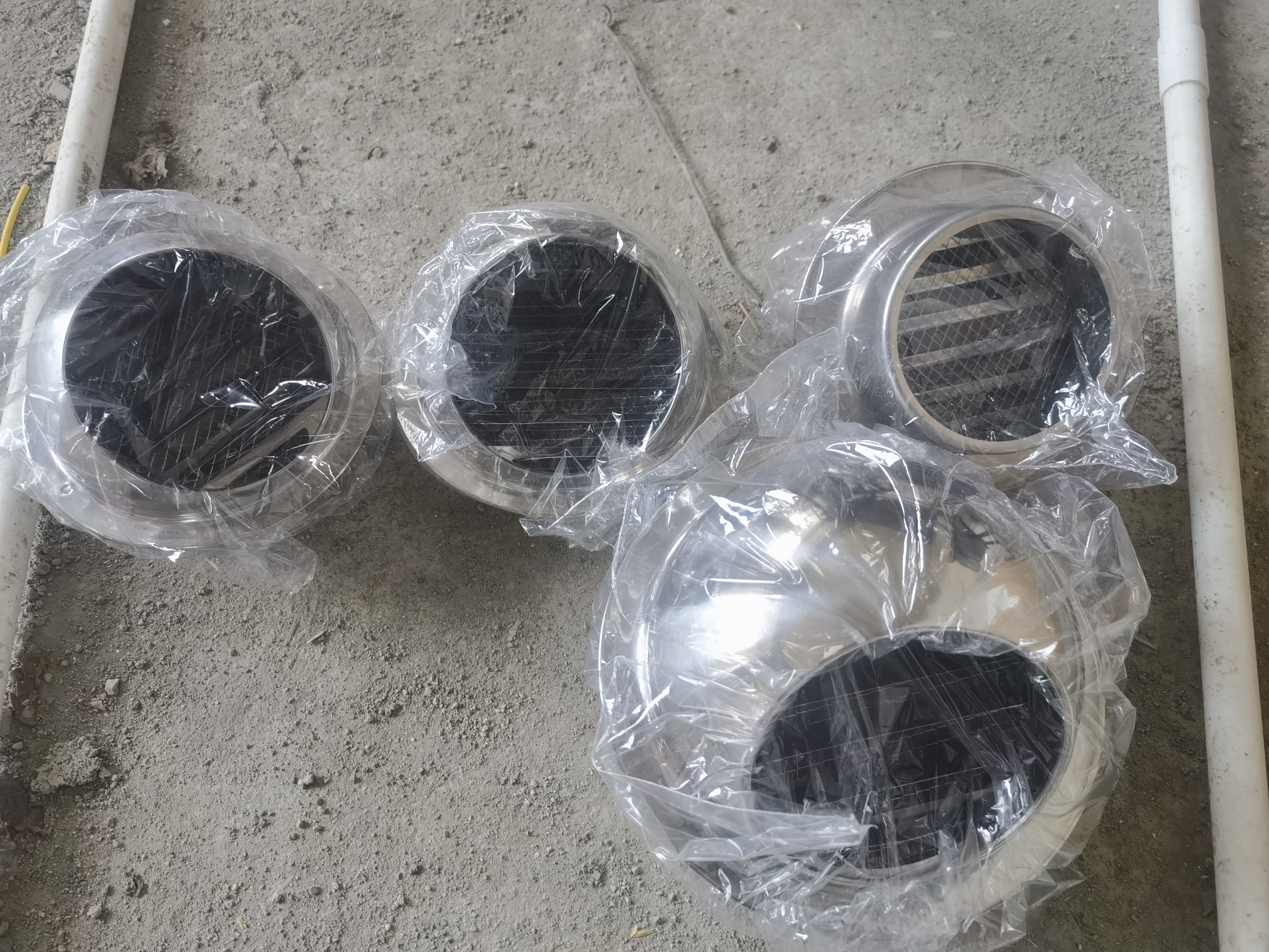 304不锈钢风帽外墙出风口卫生间防风帽排风口防雨罩油烟机排气口 【304特厚亮光】100mm 适用110PVC管 实拍图