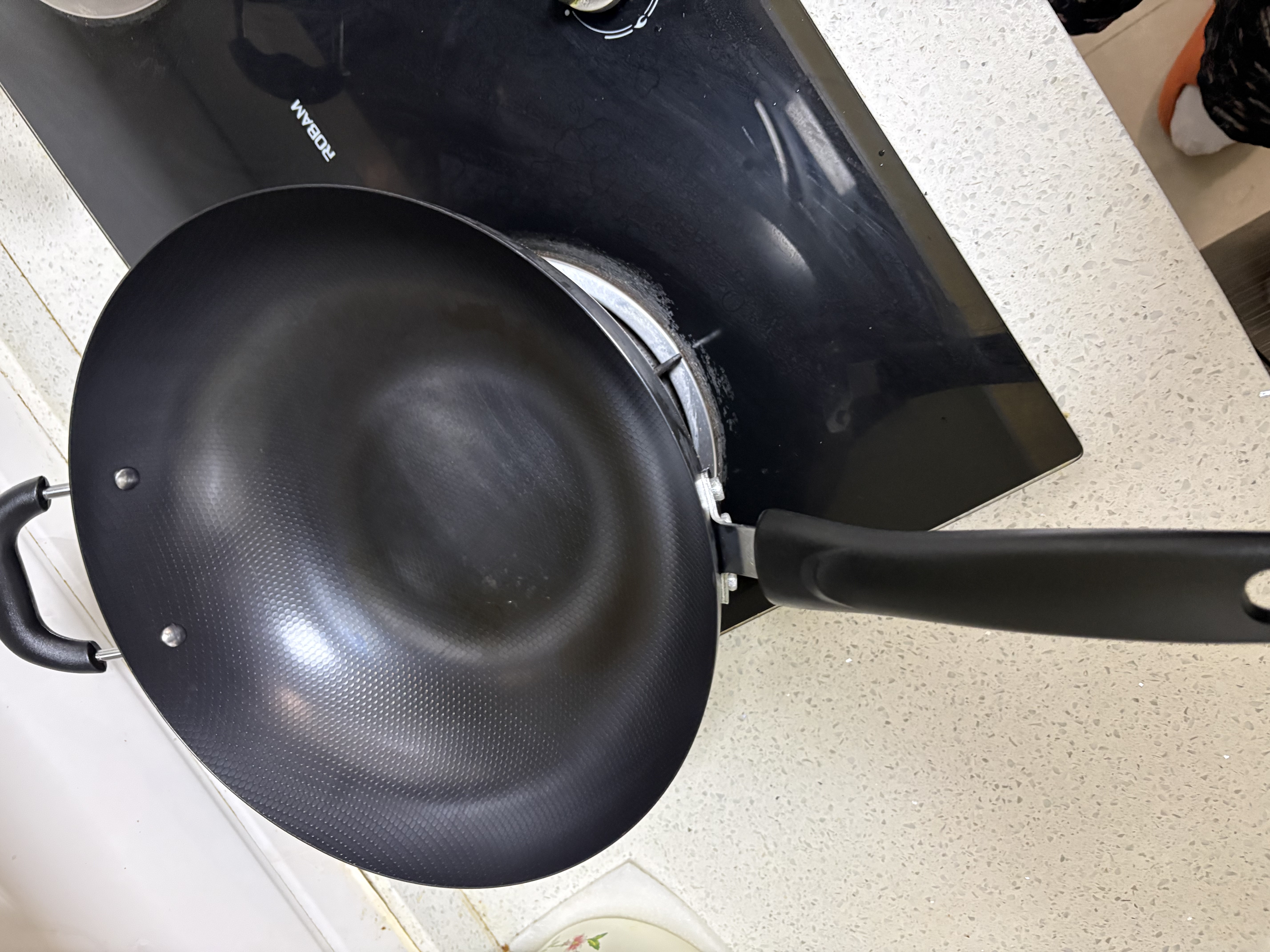 美厨（MAXCOOK）铁锅炒锅 32cm无涂层老式炒菜锅精铁锅 燃气炉电磁炉通用MDB-32 实拍图