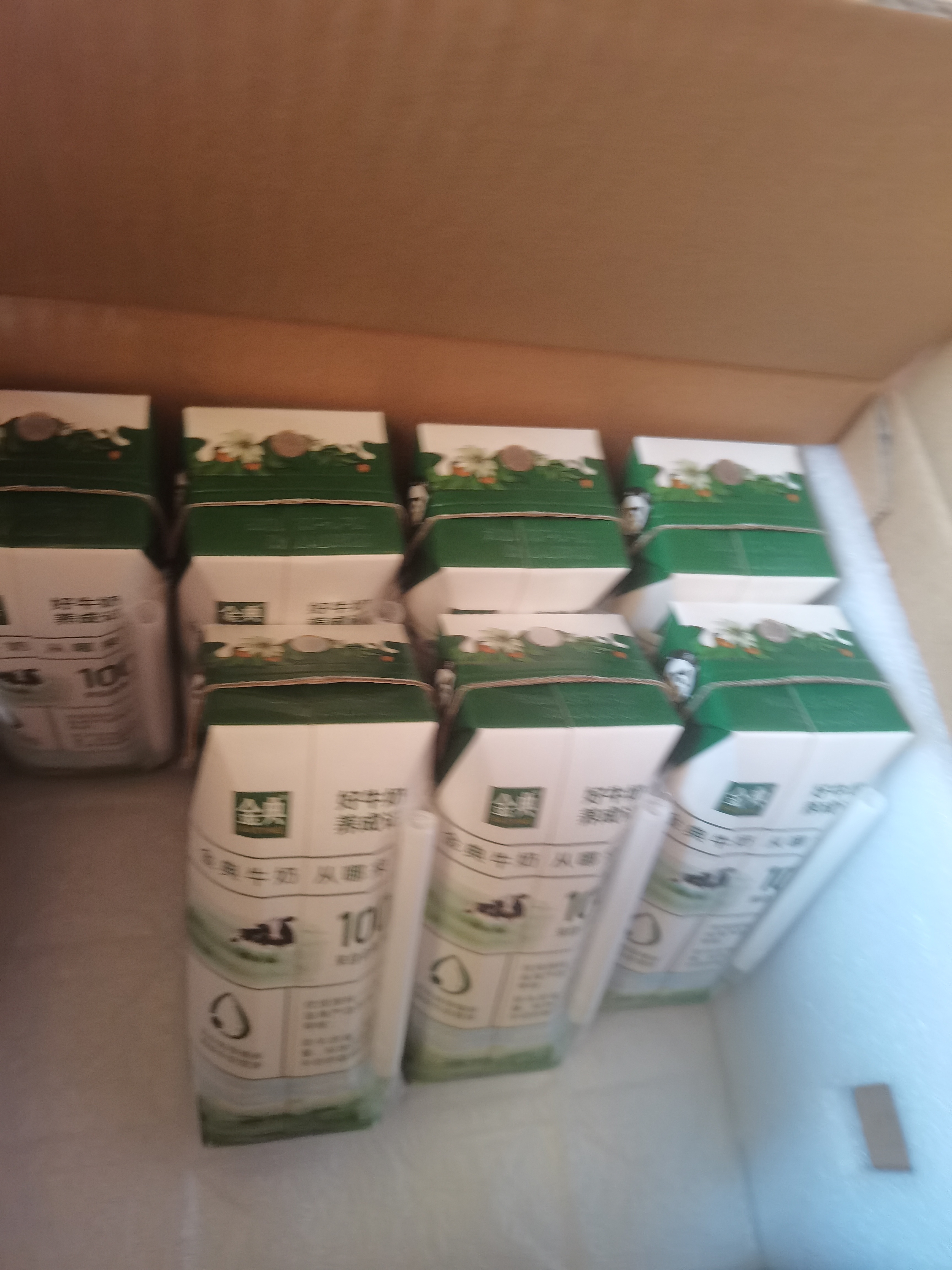 伊利【新鲜日期】金典纯牛奶早餐奶250ml*16盒3.6g 中秋礼品礼盒装 实拍图