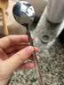 美厨（MAXCOOK）316L不锈钢勺子 食品级汤勺搅拌勺汤匙吃饭勺长柄甜品勺MCCU2474 实拍图