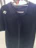 迪桑特（DESCENTE）TRAINING男士TOYOBO吸湿速干防晒UPF50+短袖POLO衫夏季新款 BK-黑色 XL (180/100A) 实拍图