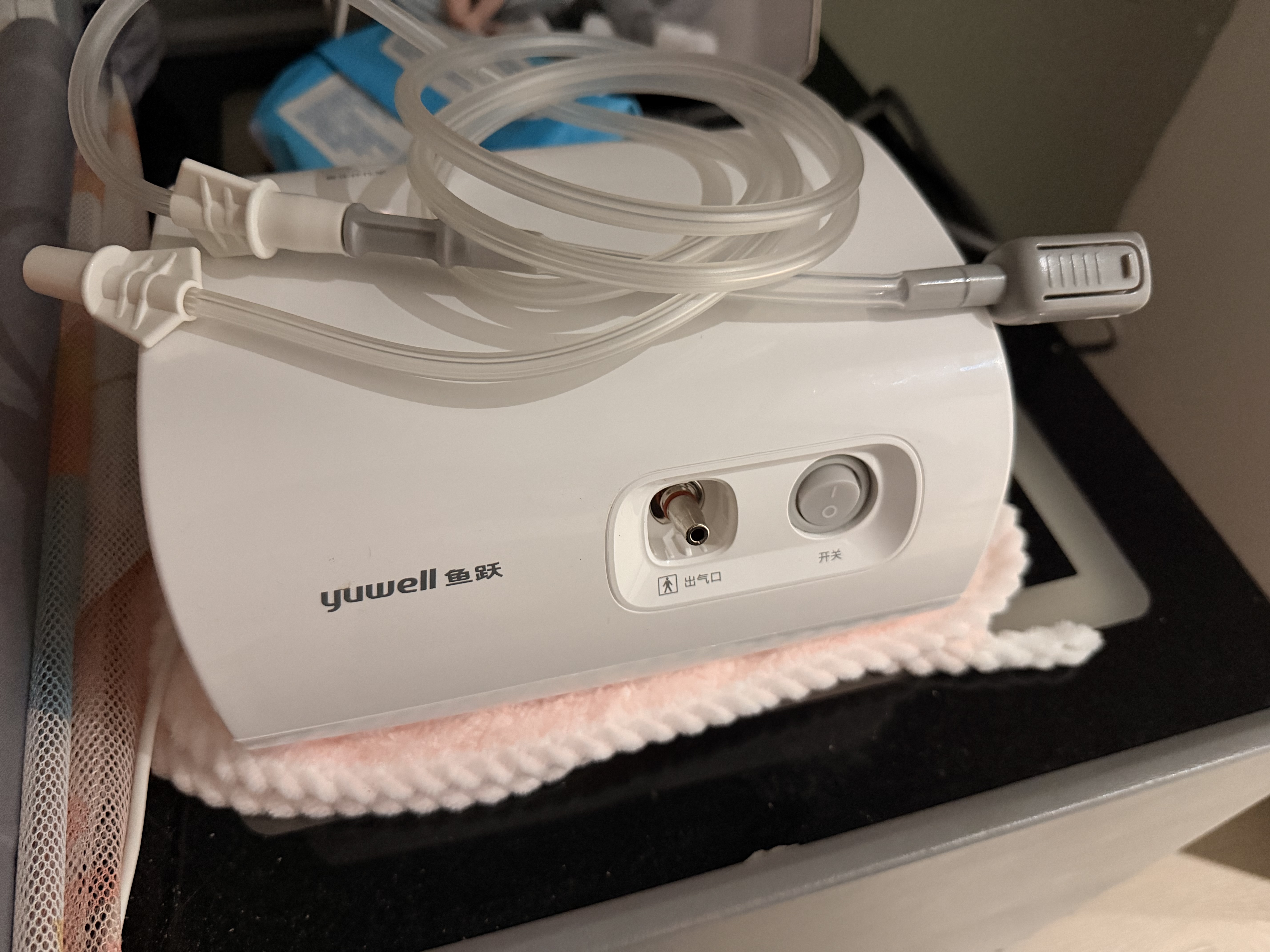 鱼跃（yuwell）雾化机家用儿童成人老人医用42dB轻音升级款雾化器409B 实拍图