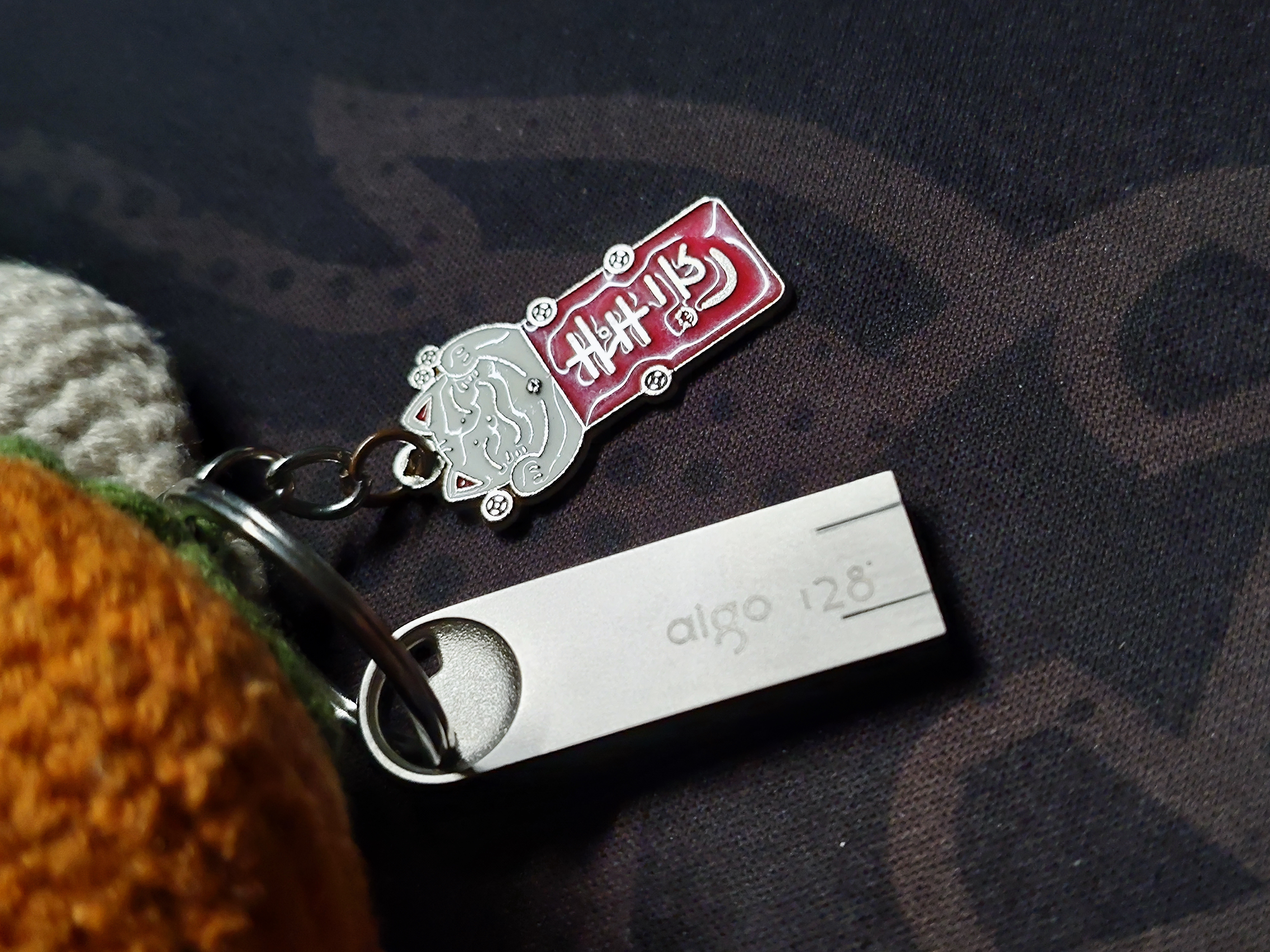 爱国者（aigo）128GB USB3.2 U盘新升级读速150MB/s 高速读写防水金属u盘 U312学习办公车载电脑通用移动优盘 实拍图