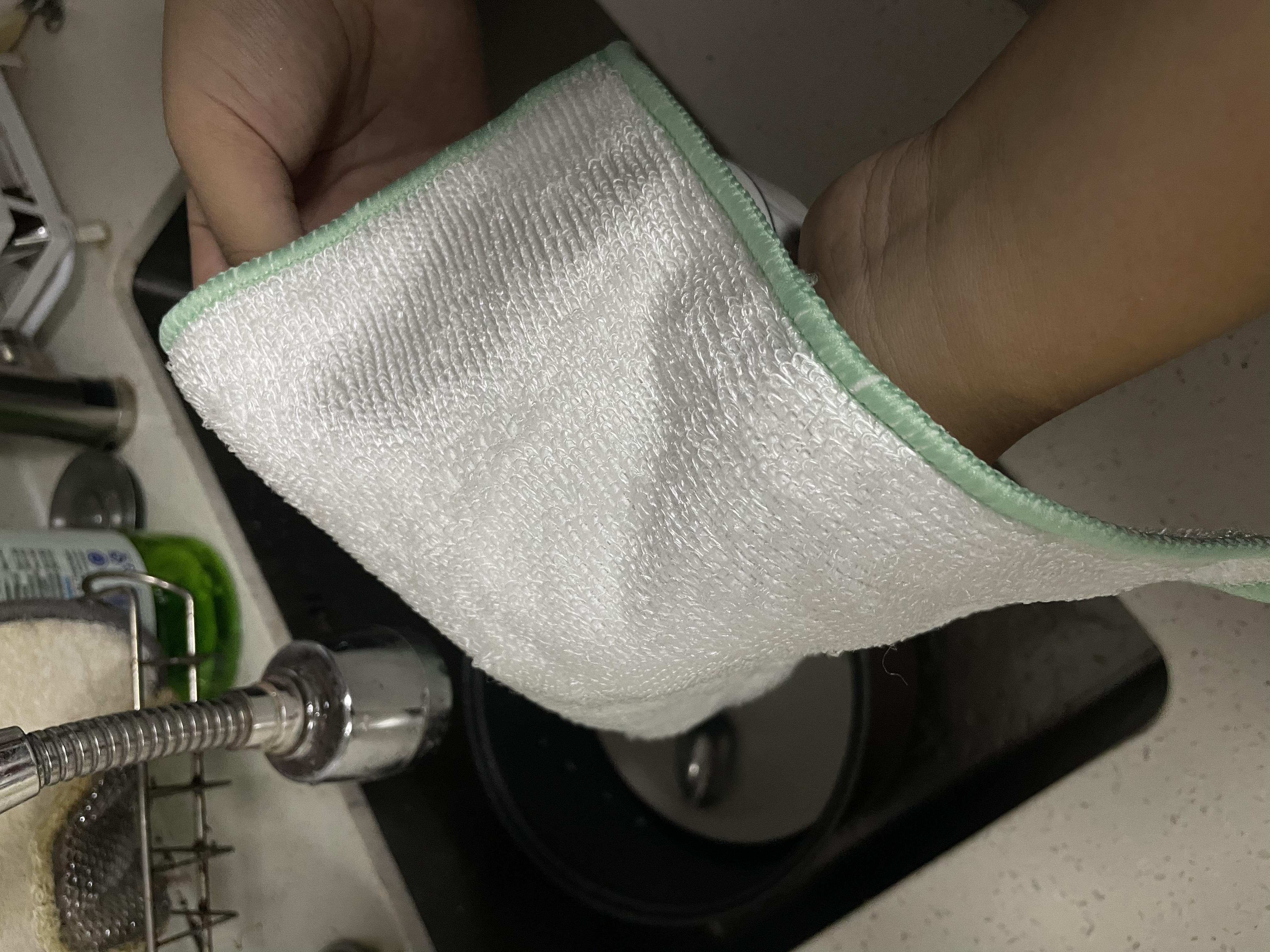 光多拉洗碗布竹纤维抹布25*25cm6条装厨房专用不沾油不掉毛洗碗巾神器 实拍图
