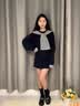 CAMILA KSENIA小皮鞋女士2026新款秋季厚底单鞋子时尚品牌鞋子漆皮乐福鞋一脚蹬 黑色 38 实拍图