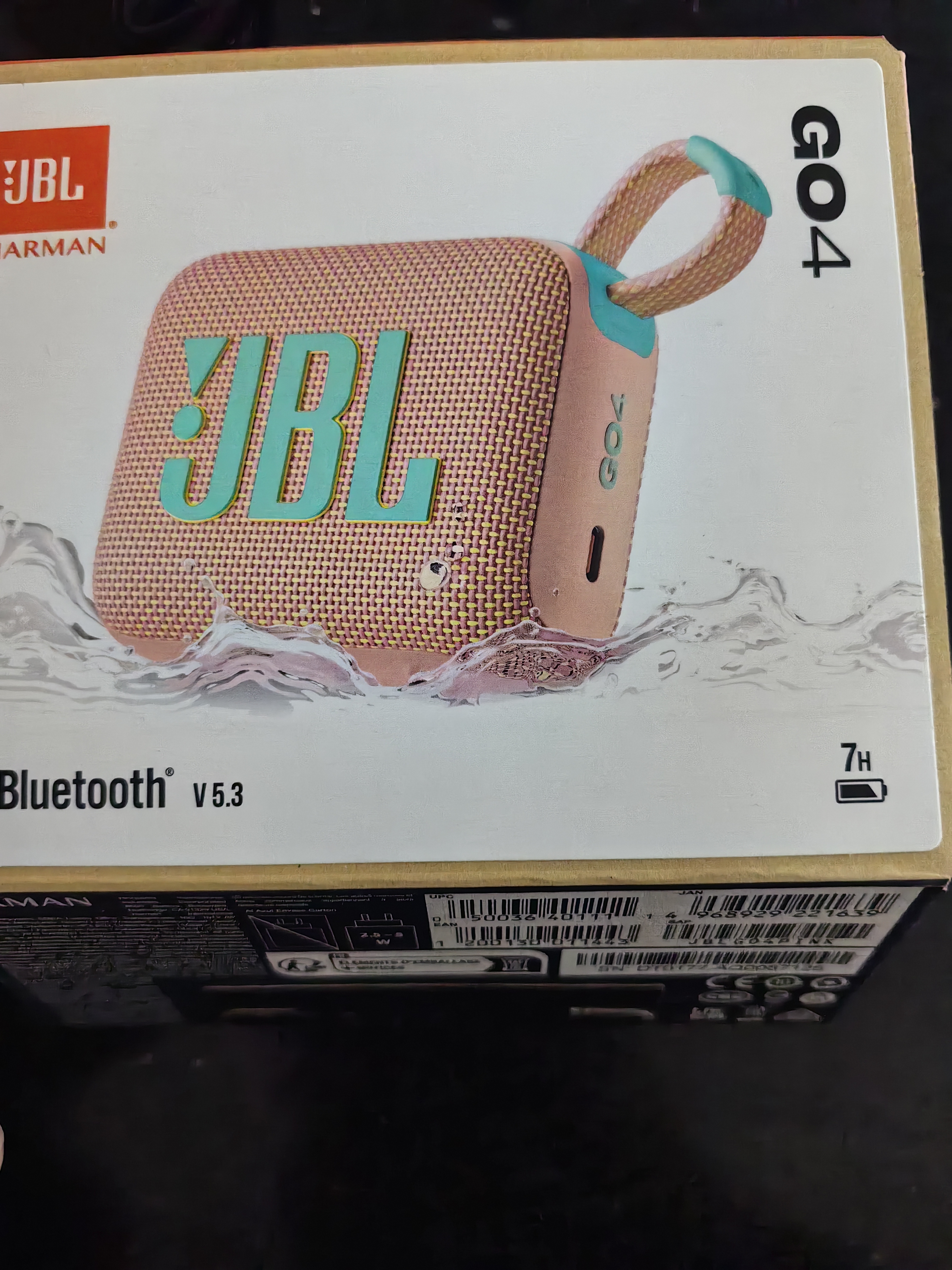 JBL GO4 音乐金砖四代 蓝牙音箱 户外便携音箱 电脑音响  迷你音响 送女神礼物 音箱推荐 番石榴粉 实拍图