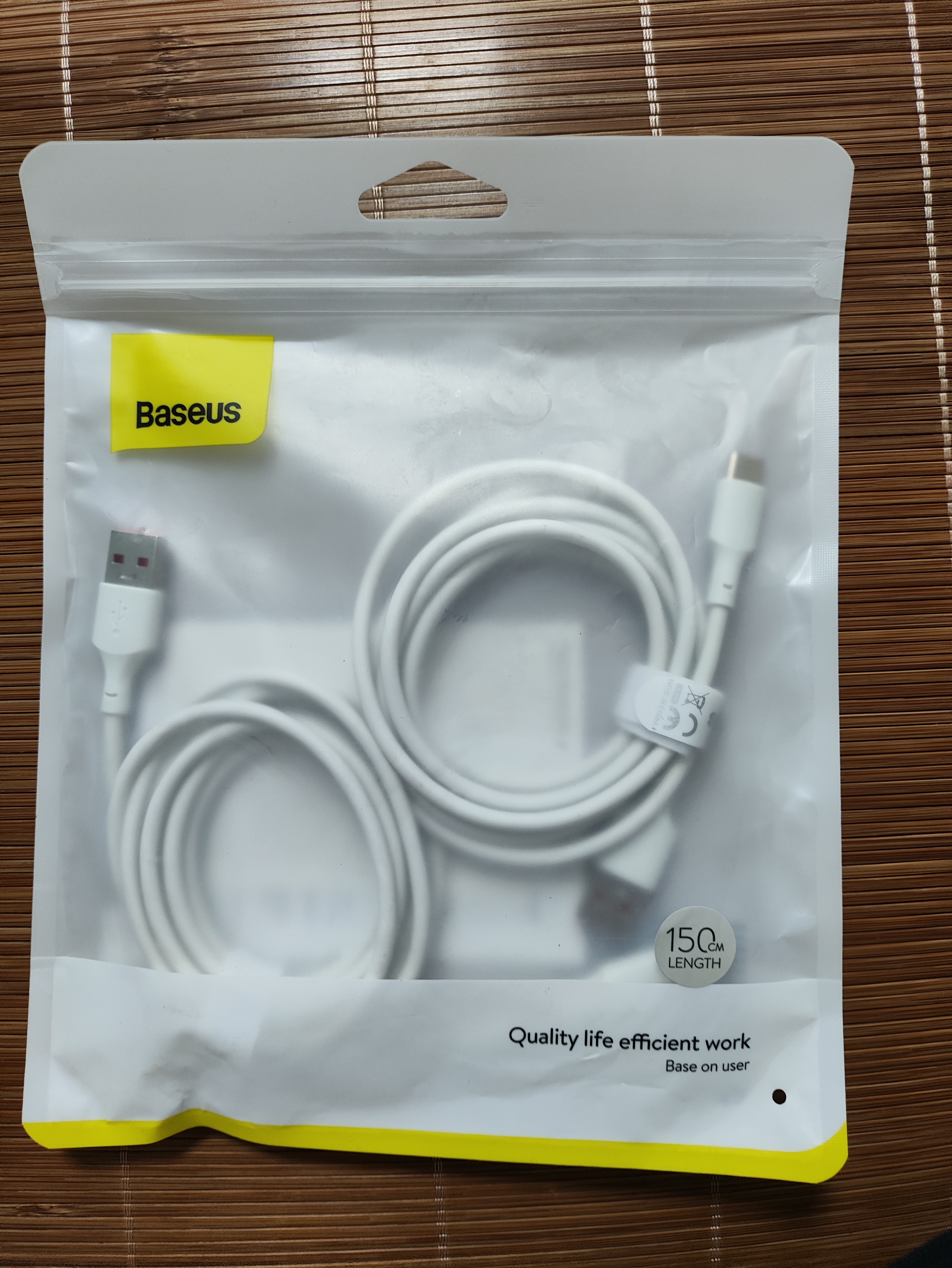 倍思Type-C数据线6A超级快充100W/66W充电线USB-C车载适用华为pura80/Mate70荣耀小米平板手机2条装 实拍图