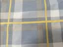 无印良品100%纯棉四件套床上用品全棉床单枕套被套200*230cm1.5/1.8米床 蓝格 实拍图