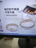 京东京造 空气炸锅专用纸 烘焙烤箱垫纸硅油纸 适用3L以上炸锅【100只】 实拍图