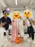 Homlean新中式短袖衬衫男夏季国风刺绣宽松百搭休闲翻领衬衣HCY59黑色3XL 实拍图