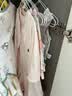 2件 新生婴儿连体衣春秋套装衣服初生宝宝无骨哈衣爬服打底内衣 2件-春秋直襟(粉苹果+粉绣标) 73cm （16-18斤以内） 实拍图