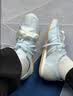 adidas「冰淇淋T头鞋」VS JOG 2.0薄底运动鞋男女阿迪达斯轻运动 浅天蓝/金属银/亮白 (推荐女生选小半码)   38 实拍图
