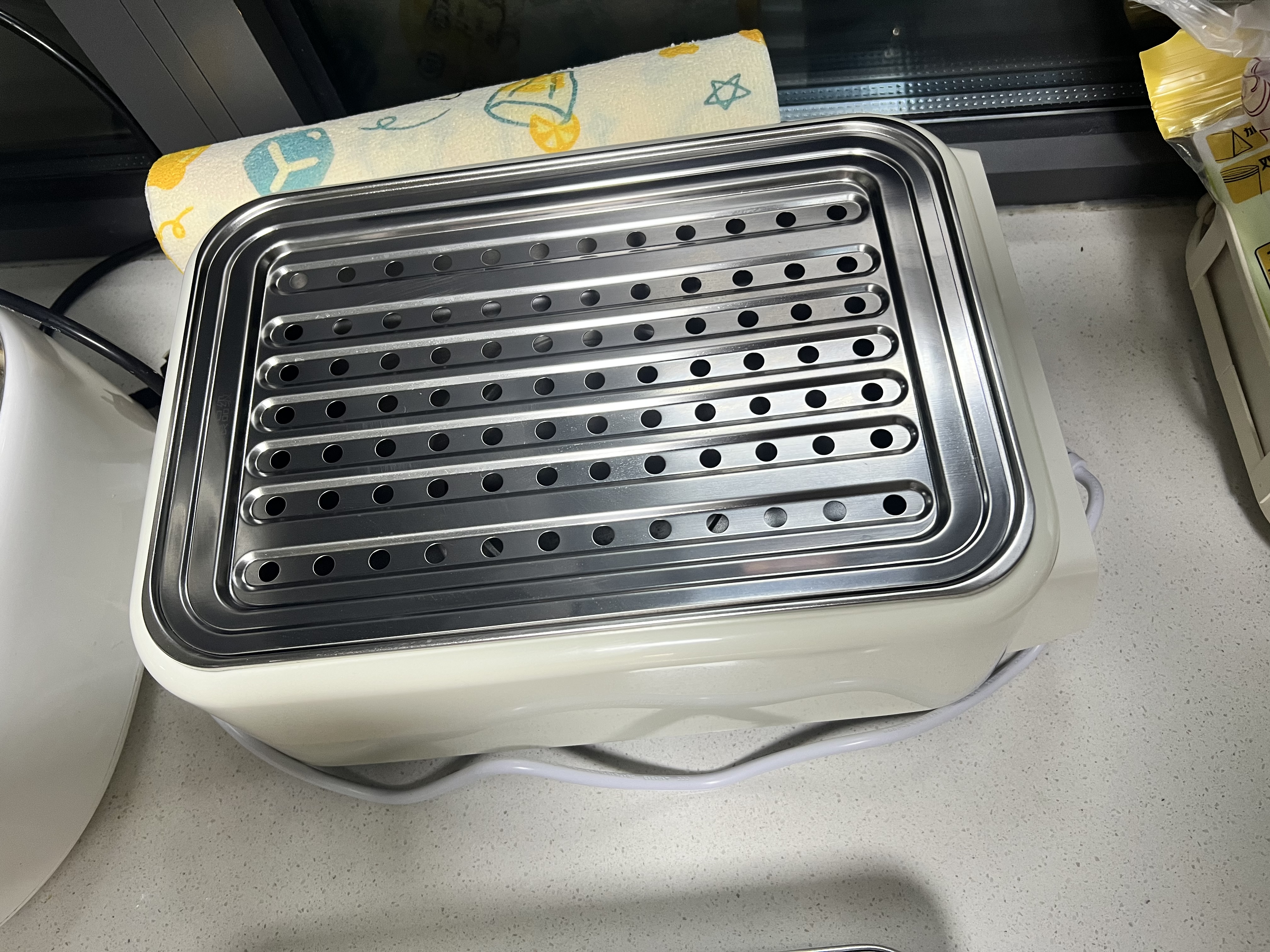蓝宝（BLAUPUNKT）电蒸锅炖蒸煮一体多功能锅电热锅不锈钢汽蒸锅料理锅陶瓷电炖锅 13L 实拍图