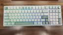 RKR98Pro V2机械键盘Gasket结构98键客制化长效续航电竞游戏电脑家用办公键盘空青RGB烟雨轴V3 实拍图