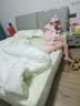 无印良品一次性床品四件套加厚床单被罩枕套隔脏旅行用品火车卧铺压缩便携 实拍图