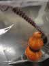 天然桃木护身符女士葫芦朱砂手机链吊坠护身符男士车钥匙挂件平安 【福禄/葫芦钥匙扣】朱砂菩提转运珠-平安红 实拍图